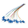 Set 12st Fiber pigtail LC 9/125Mu, OS2, 2 m