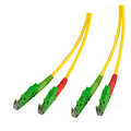 Duplex Glasvezel Patchkabel E2000/apc-E2000/apc, 3.0mm, OS2, 7,5m