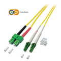 Duplex Singlemode OS2 LC/APC-SC/APC, extra mantel, 80m