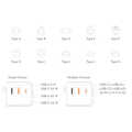 Universal travel power supply, 70 W (PD), 4x connections + cable, white