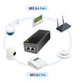 LogiLink PoE Injector, 30W Output Power 1 Gigabit