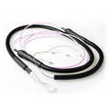 Indoor/outdoor kabel 4 voudig  OM4 50/125 met LC connectoren 100 meter