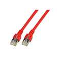 S-FTP patchkabels Cat 5e Rood