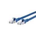 Patch Cable Cat.6A AWG 26 10G  10 m blauw