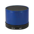 Bluetooth speaker with MP3 player and FM radio, blue