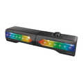 Mobiele soundbar met feestverlichting 2 in 1 gaming geluidssysteem