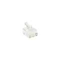 RJ12 (6P/6C) modulaire connector voor platte kabel, 25 stk