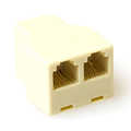 Modulaire T-adapter 3xF voor RJ45