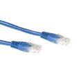 Cat5e UTP patchkabel blauw   0,5m