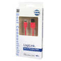 LogiLink Apple Lightning to USB Connection Cable, pink 1.00 m