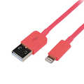 LogiLink Apple Lightning to USB Connection Cable, pink 1.00 m