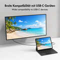 USB 3.2 Gen1 Type-C cable, C/M to DVI-D/M, 1080p/60 Hz black, 3 m