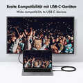 USB 3.2 Gen1 Type-C cable, C/M to VGA/M, 1080p/60 Hz, black , 3 m
