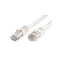 Cat.6A patchkabel 10G U/UTP PVC Wit 1,0m (Value)