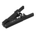 Stripping tool for round cables with a diameter of 3.2 to 9.5 mm