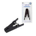 Stripping tool for round cables with a diameter of 3.2 to 9.5 mm