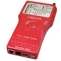 LogiLink Cable Tester 5-in-1 with remote unit