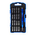 Screwdriver set with attachable bits 18 pieces