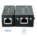 Cable Tester LANtest & PoE Finder with magnet & lighting
