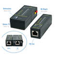 Cable Tester LANtest & PoE Finder with magnet & lighting