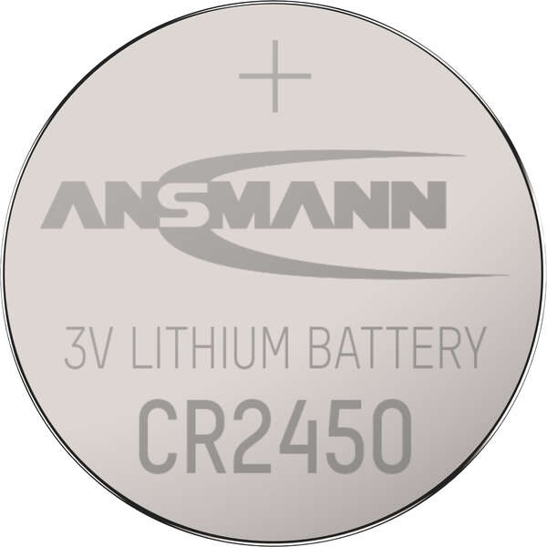 Naar omschrijving van 01047 - Ansmann Knopfzelle 3V Lithium CR 2450 (5020112)