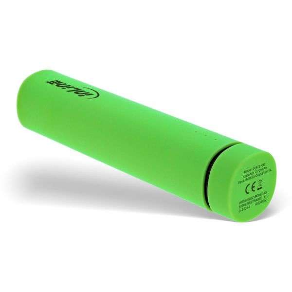 Naar omschrijving van 01472G - InLine USB Soundbank PowerBank 2.200mAh with Speaker and LED indicator, green