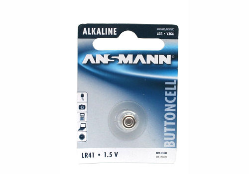 Naar omschrijving van 01034 - Ansmann button cell 1.5V alkaline type LR41 (5015332)