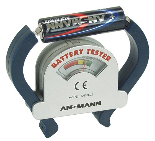 Naar omschrijving van 01077B - Ansmann battery tester Universal (4000001)