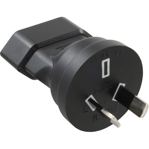 Naar omschrijving van 16702A - InLine Travel Adapter Type I Australia to Euro device female