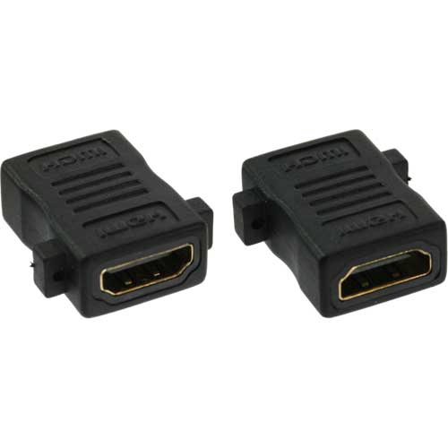 Naar omschrijving van 17600M - InLine HDMI Installation Adapter HDMI A female to female gold plated, 4K2K