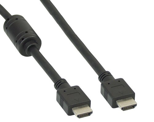 Naar omschrijving van 17602 - InLine HDMI kabel,  High Speed HDMI kabel, M/M, zwart, met ferrietkernen, 1.8m