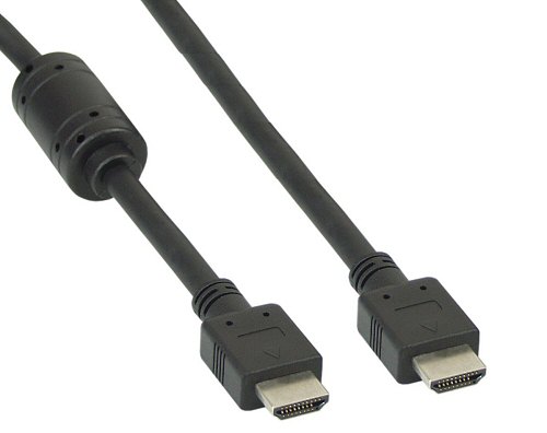 Naar omschrijving van 17603 - InLine HDMI kabel,  High Speed HDMI kabel, M/M, zwart, met ferrietkernen, 3m