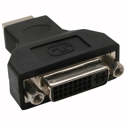 Naar omschrijving van 17670 - InLine HDMI-DVI adapter,  HDMI stekker naar DVI socket