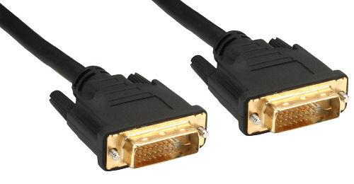 Naar omschrijving van 17772P - InLine DVI-D kabel,  Premium, 24+1 M/M, Dual Link, verguld, 2m