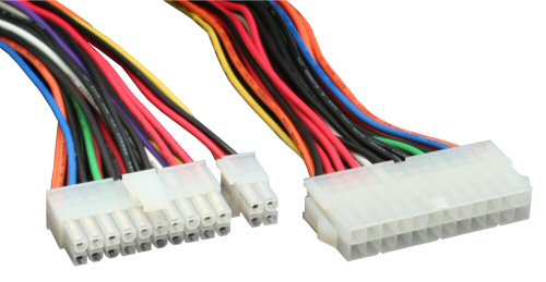 Naar omschrijving van 26629A - InLine Voedingsverlengkabel intern,  24-pins V naar 20+4-pins M, 45cm