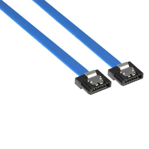 Naar omschrijving van 27703K - InLine SATA 6Gb/s kabel, kleine stekker,  0.3m, met vergrendeling