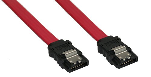 Naar omschrijving van 27703A - InLine SATA kabel,  0.3m met vergrendeling