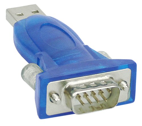Naar omschrijving van 33304A - USB -> Seriële adapter,  stekker A naar 9-pins, met USB verlengkabel, 0.8 m