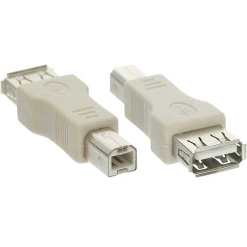Naar omschrijving van 33442 - InLine USB 2.0 adapter socket A naar stekker B
