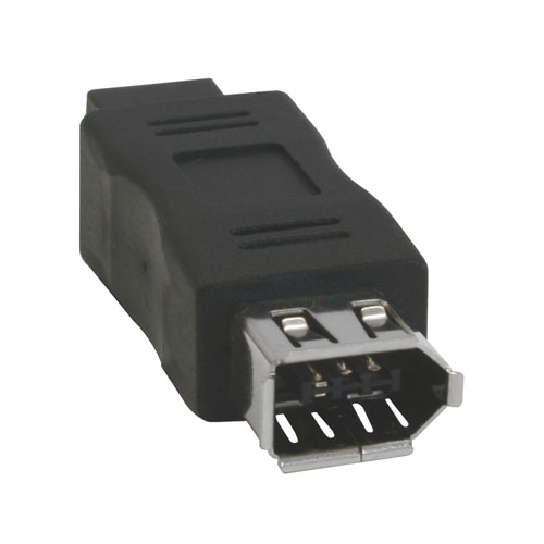 Naar omschrijving van 34600A - InLine FireWire adapter,  6-pins socket/ 9-pins stekker