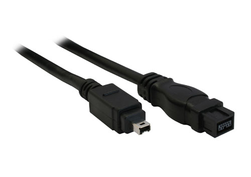 Naar omschrijving van 34902 - InLine FireWire IEEE1394 kabel,  4-pins M/9-pins M, 1.8m