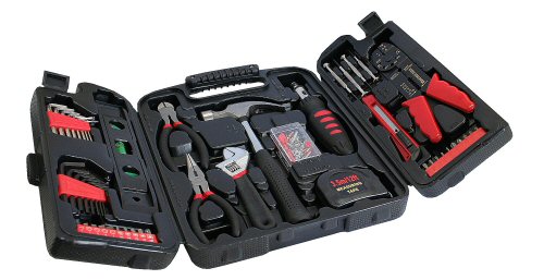 Naar omschrijving van 43017A - InLine Thuisreparatiegereedschapskit, 129-dlg,