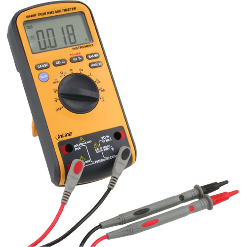 Naar omschrijving van 43114 - InLine Digital Multimeter, extra-safety, with USB and RMS measurement