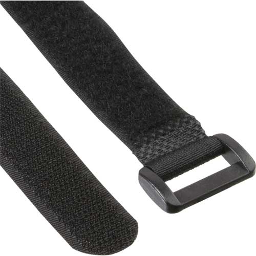 Naar omschrijving van 59945S - InLine Cable Strip Set, 10pcs, 5 pieces 20x300m + 5 pieces 20x500mm black