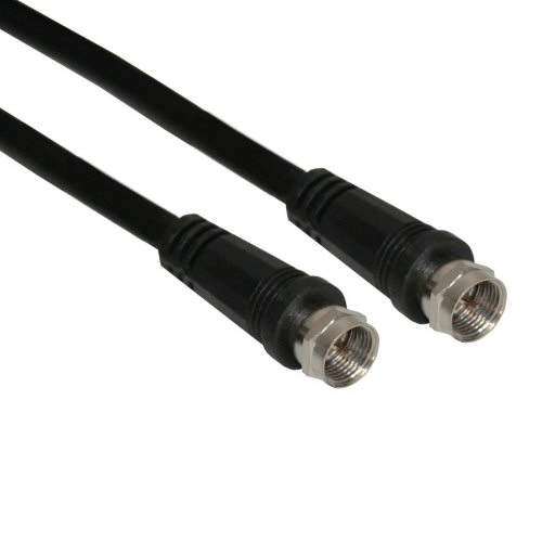 Naar omschrijving van 69305S - InLine SAT kabel,  2x afgeschermd, 2x F-stekker, >75dB, zwart, 5m