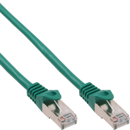 Naar omschrijving van 72575G - InLine Patchkabel,  S-FTP, Cat. 5e, groen, 7.5m