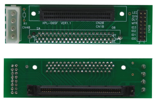 Naar omschrijving van 82680 - InLine SCSI SCA U320 adapter,  80-pins V naar 68-pins V