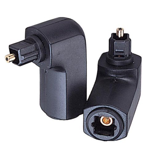 Naar omschrijving van 89900B - InLine Optische audio adapter,  Toslink M/V, 90° haaks