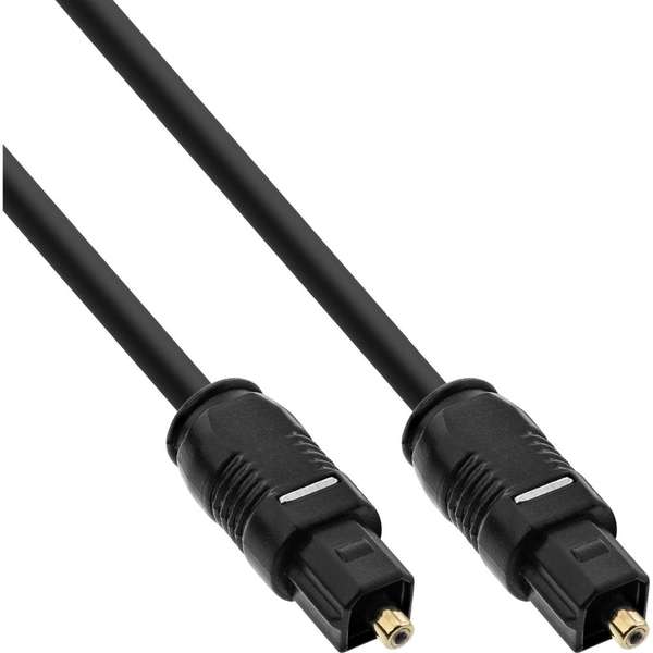 Naar omschrijving van 89921 - InLine Optische audiokabel,  Toslink M/M, 1m