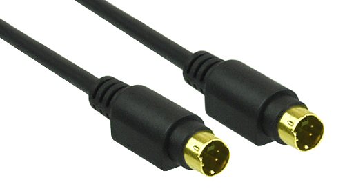 Naar omschrijving van 89950G - InLine S-VHS kabel,  vergulde stekker, 4-pins mini DIN jack/jack, 2m